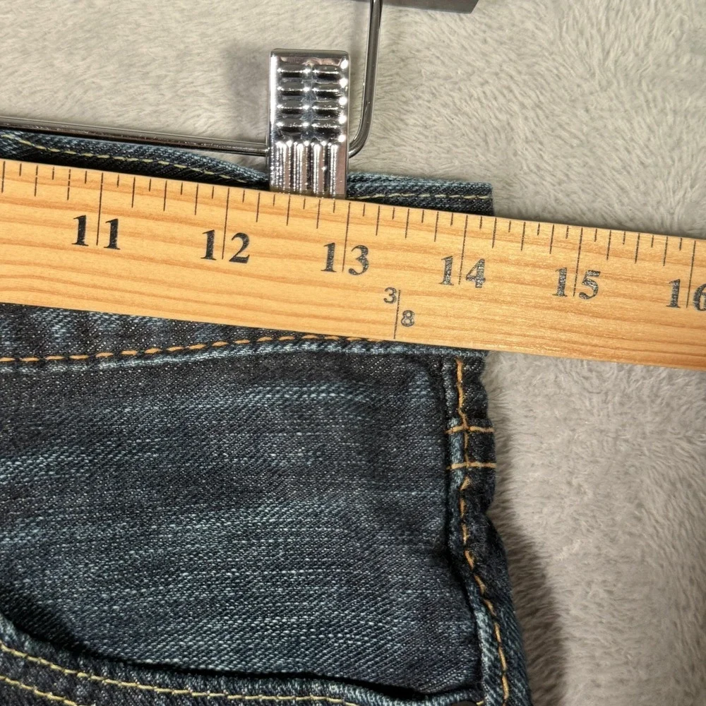 Syoaiya Jeans Mens 29 (28x29) Blue Selvedge Slim Straight Dark Wash Made Japan